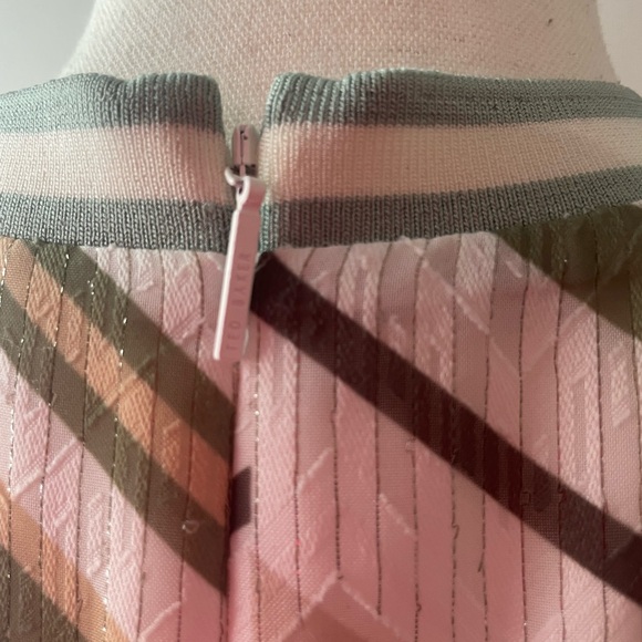 Ted Baker Everglades Chevron Patterned Long Sleeve Dress with sequin thread - Picture 5 of 8